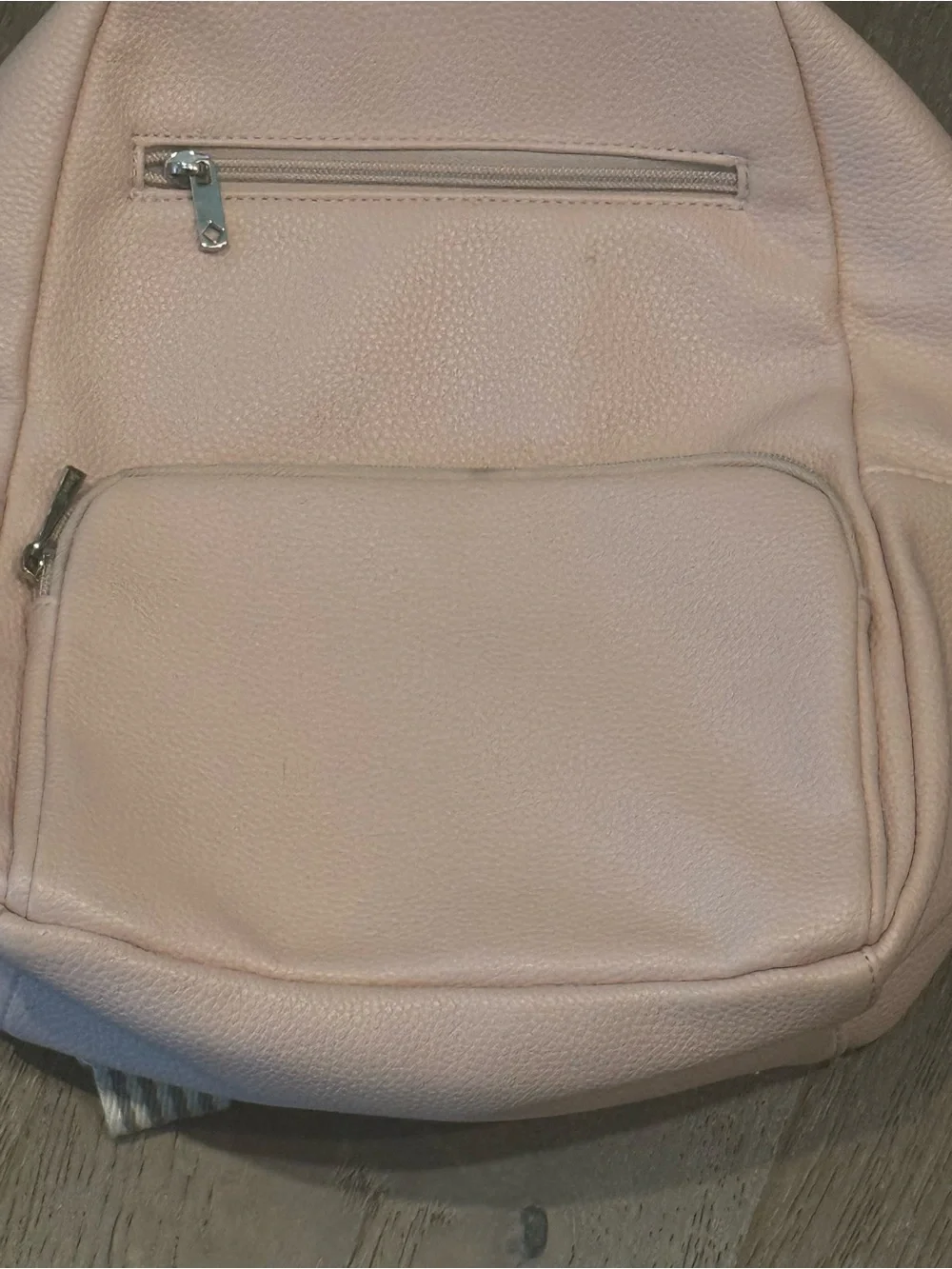 thirty-one Blush Pink Leather Backpack